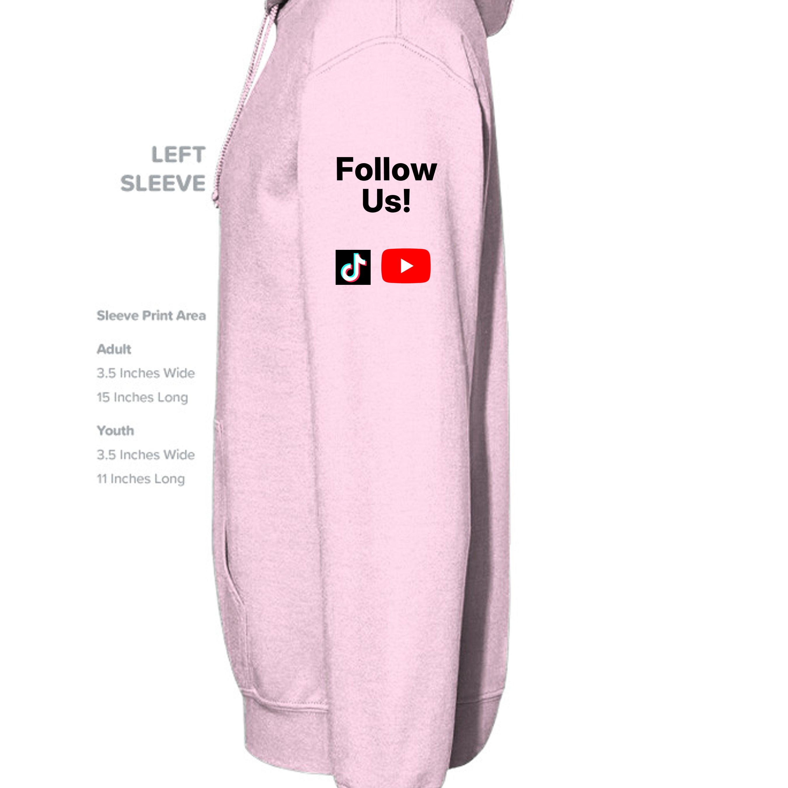 LIGHT PINK - G185 - SLEEVE_LEFT