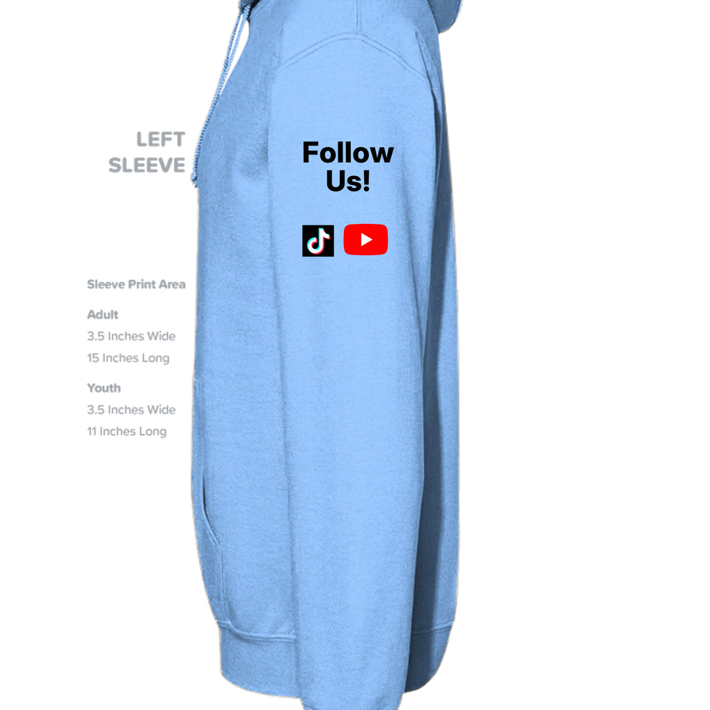 CAROLINA BLUE - G185 - SLEEVE_LEFT