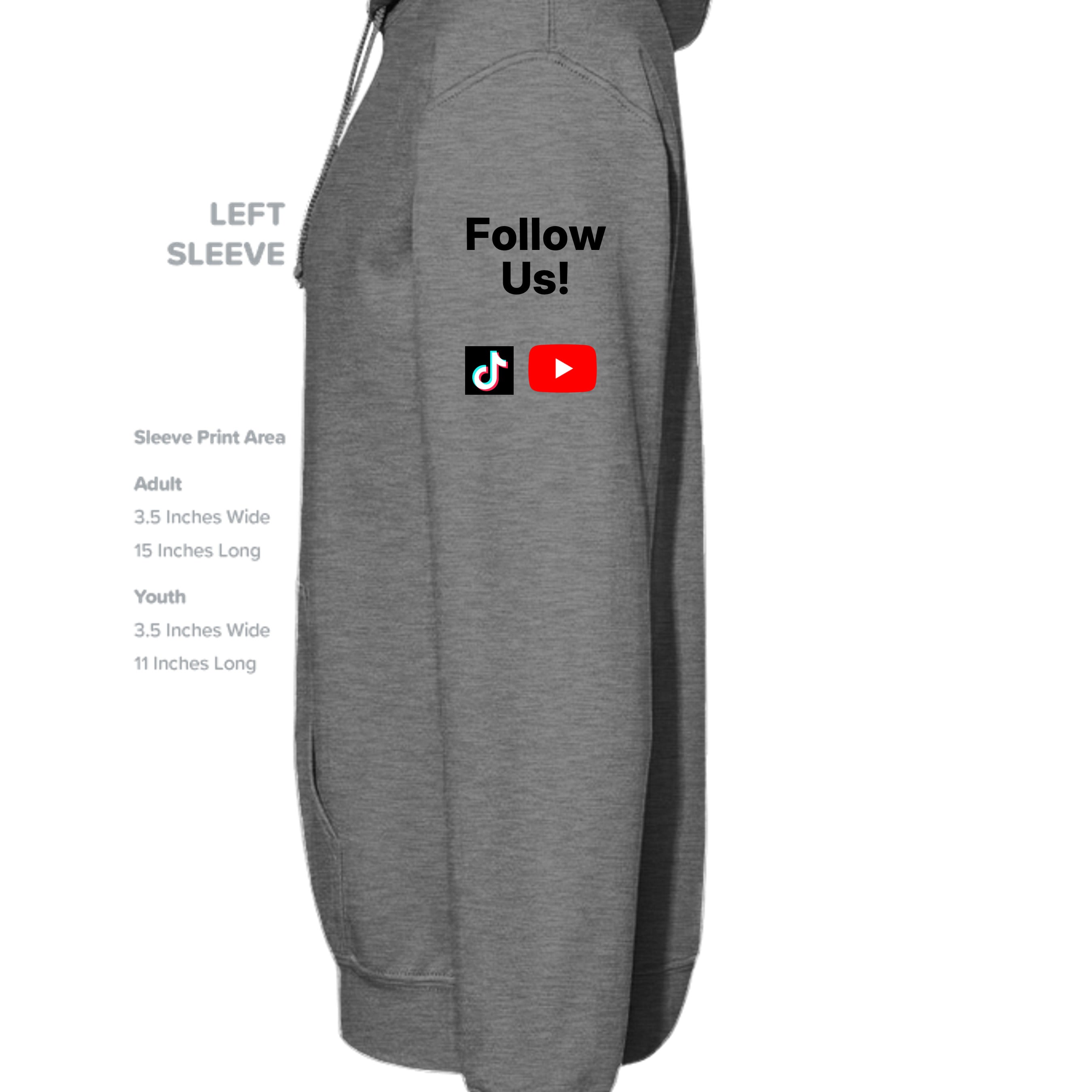 GRAPHITE HEATHER - G185 - SLEEVE_LEFT